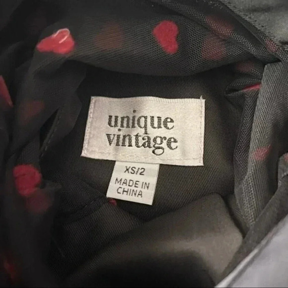 Unique Vintage Whimsigoth Knee length Dress Size XS - Picture 10 of 12